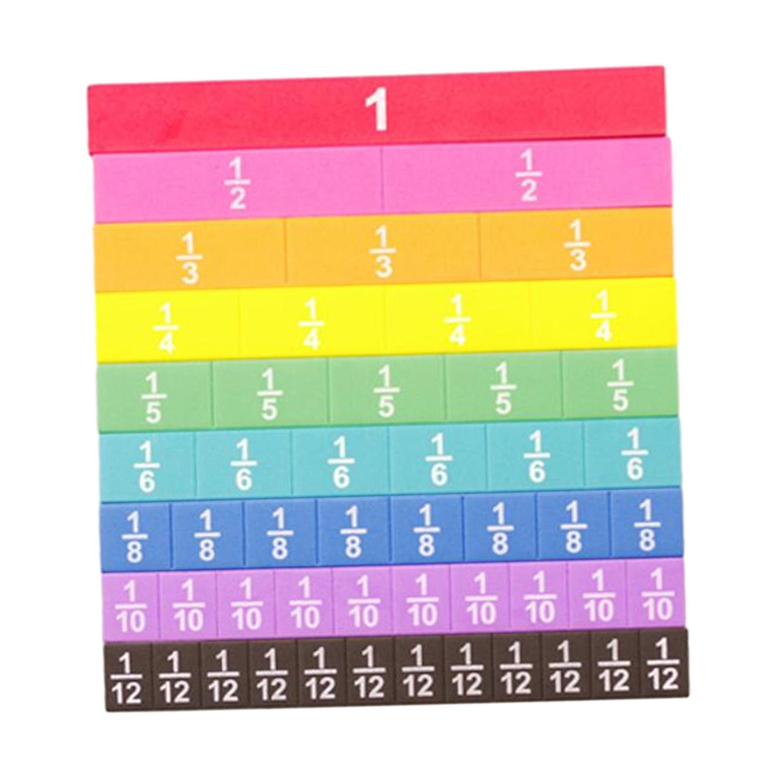Fraction Cubes Teaching Aids