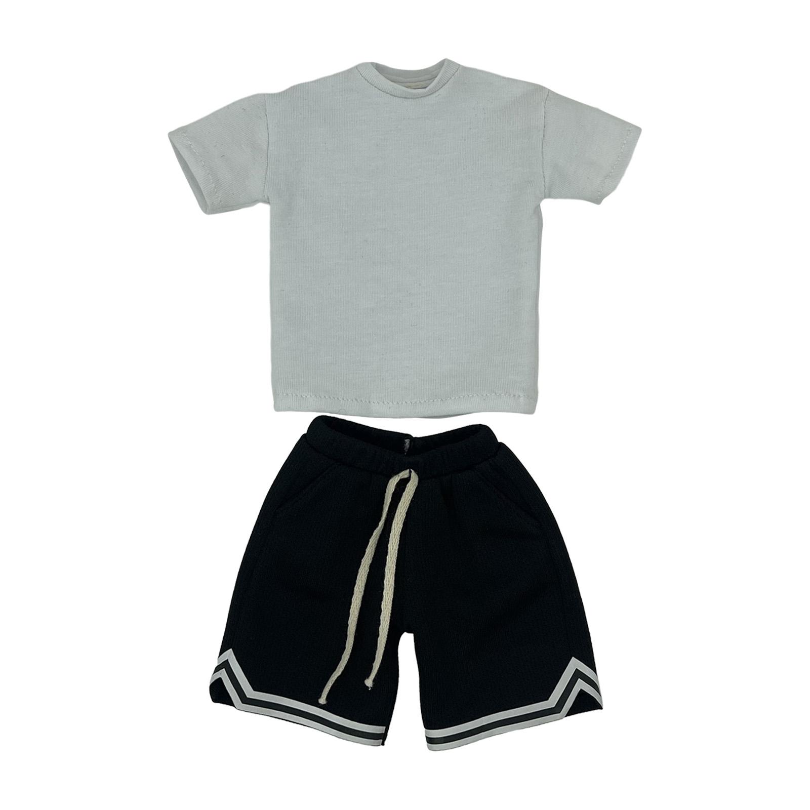 Male Figure Clothes Shorts and T Shirt Set