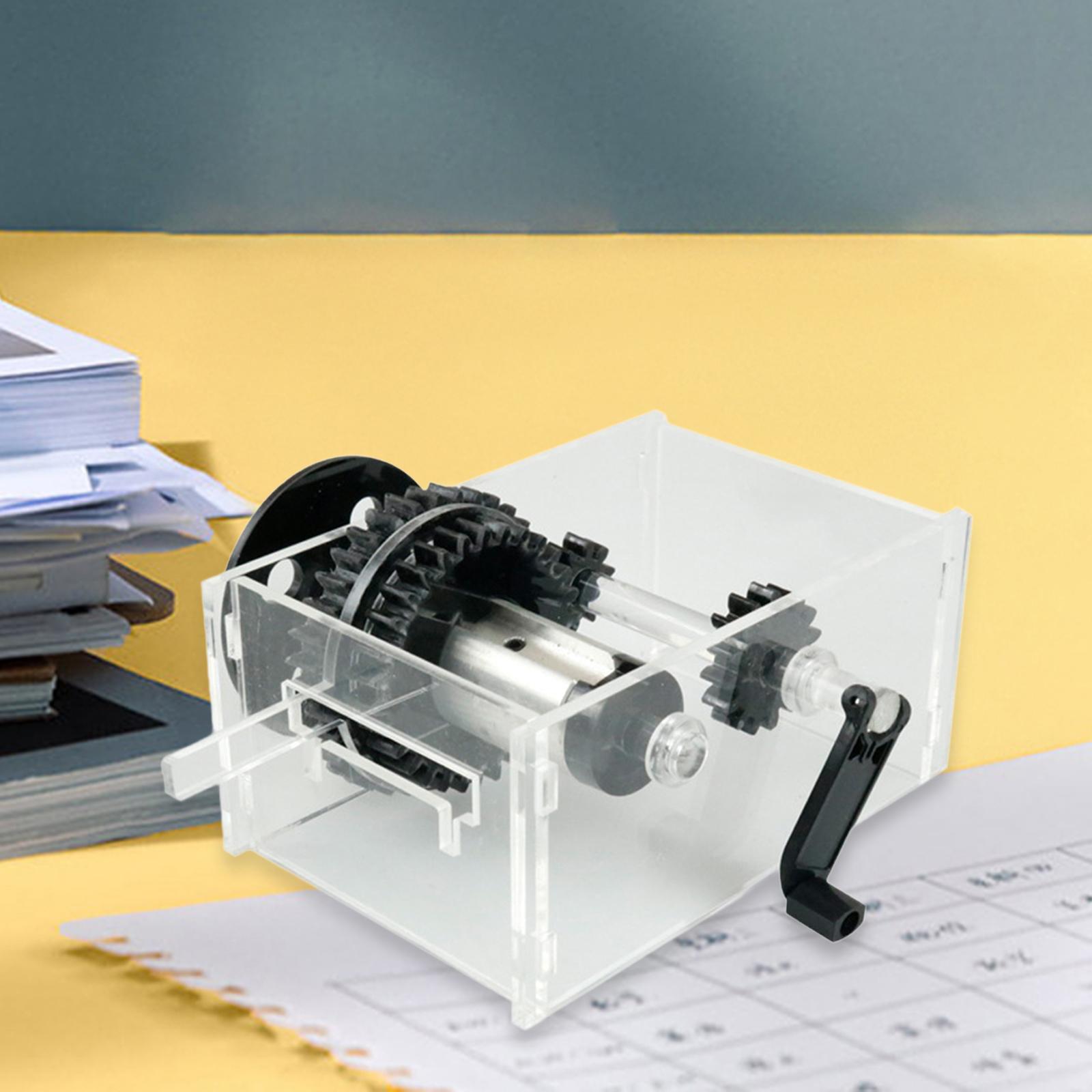 Transmission Gear Kits Developing Intelligent Lathe Toy DIY Physics Teaching