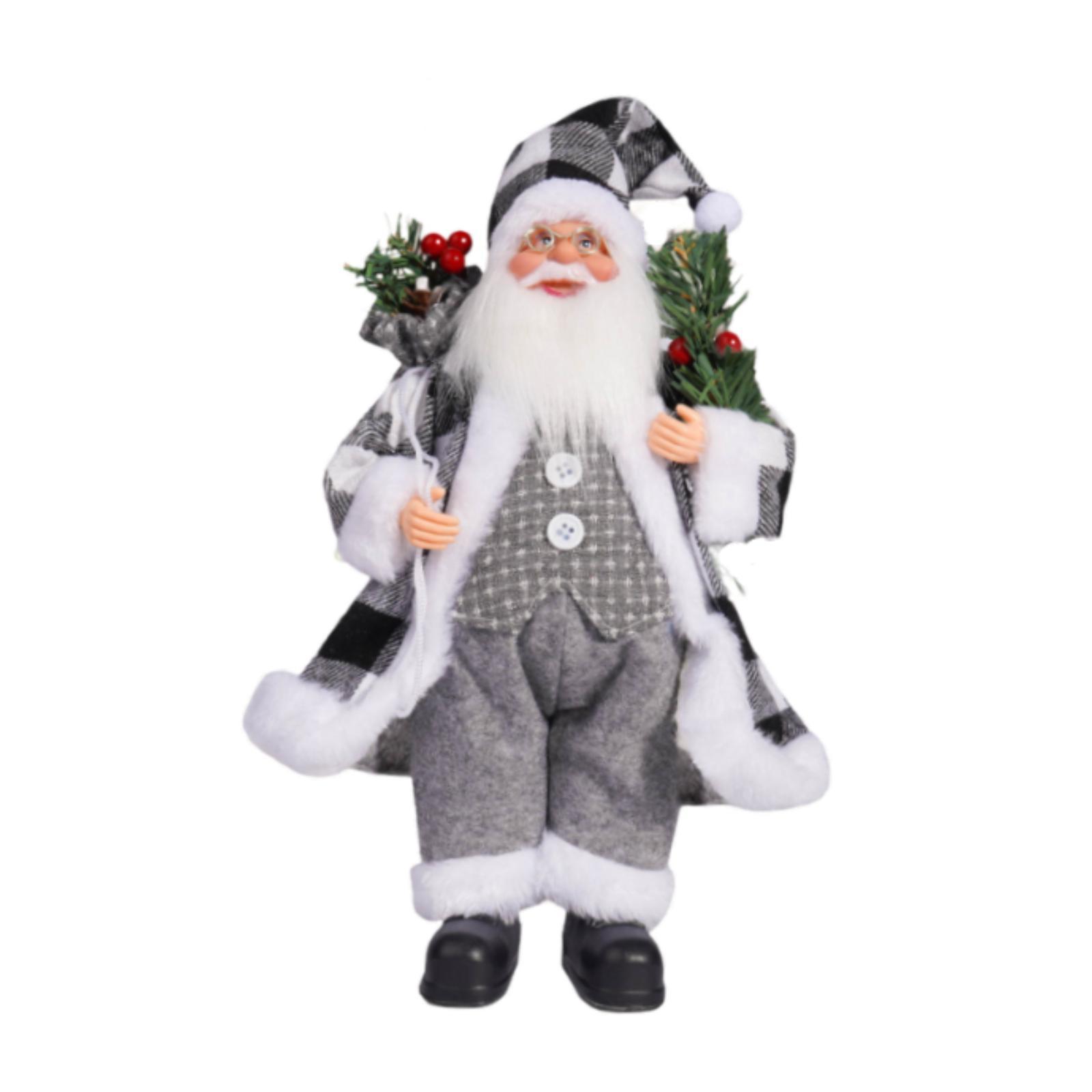 Santa Claus Figurine Plaid