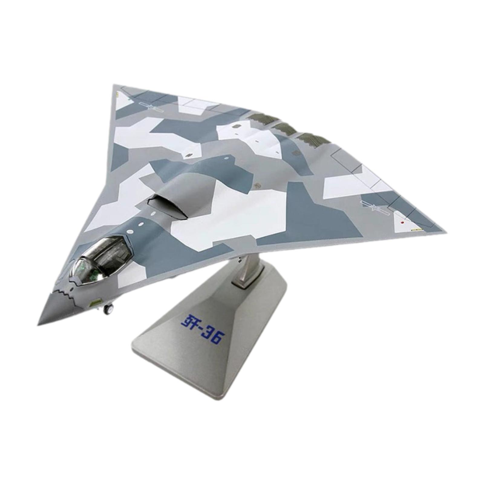 1/144 J36 Fighter Model Souvenir Diecast Plane