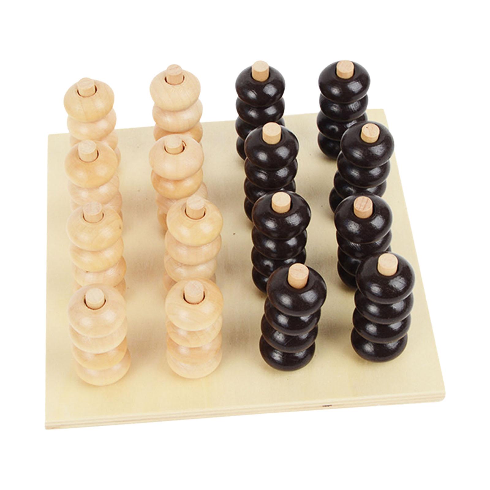 Wooden Four In A Row Game