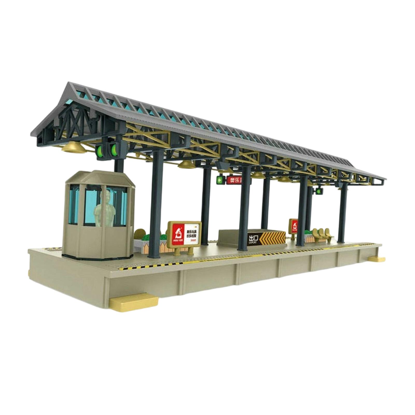 Train Station Platform Model
