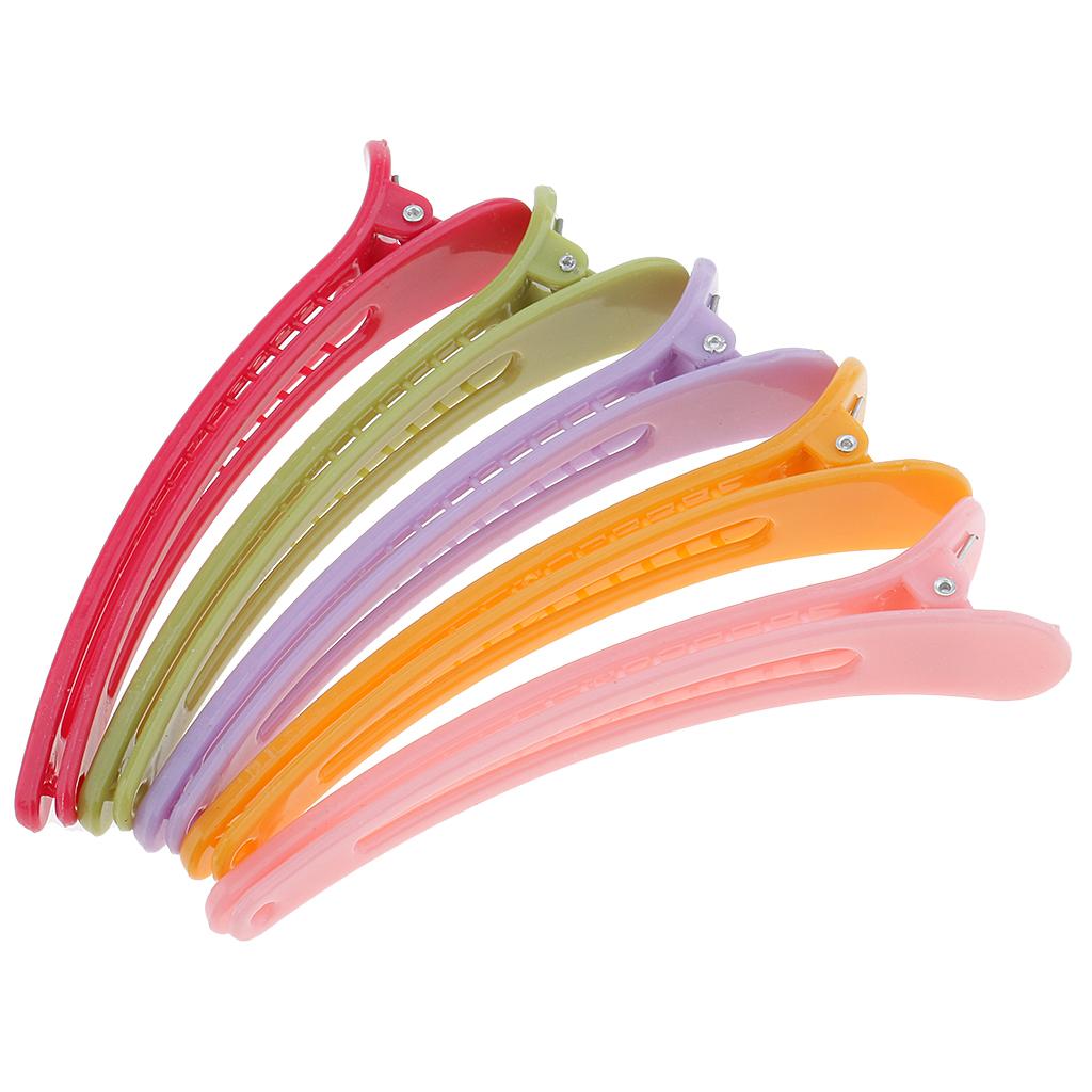 2xLot of 10 Pieces Salon Hair Clips Hairdressing Sectioning Clamps Hairpins