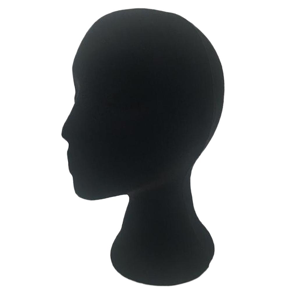 Lightweight Foam Mannequin Head Hat Caps Wig Display Stand Manikin Model 02