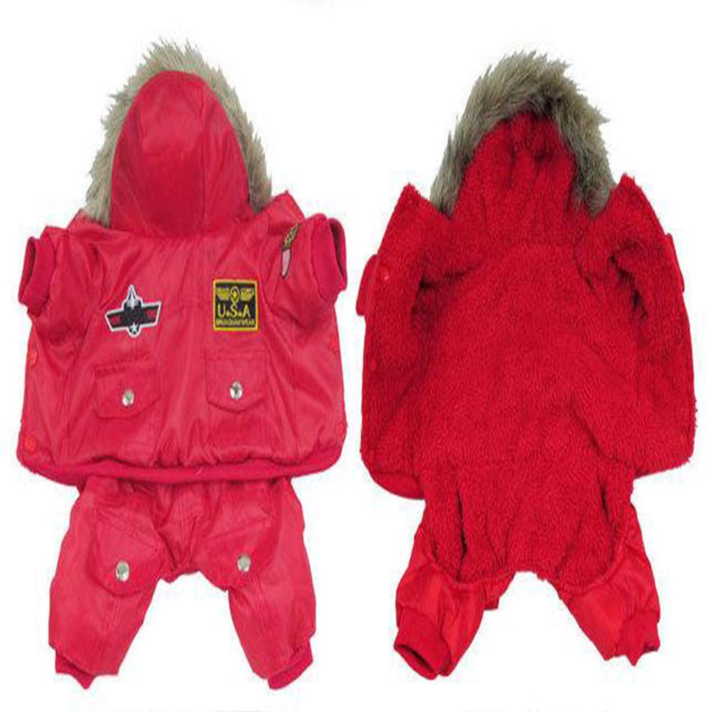 Wasserdichte Welpen Outfit Hund Daunenjacke Winter Warme Pullover