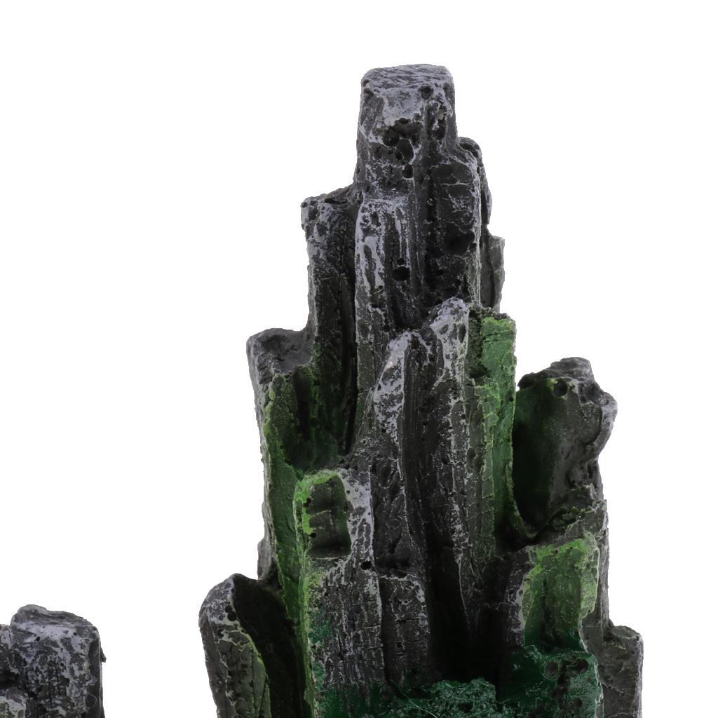 Aquarium Fish Tank Barrel Resin Ornament Cave Landscaping Underwater