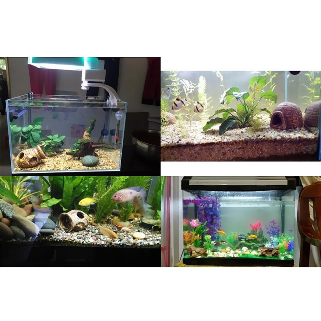 Ceramic Fish Tank Decoration Aquarium Accessories Ornament Hut