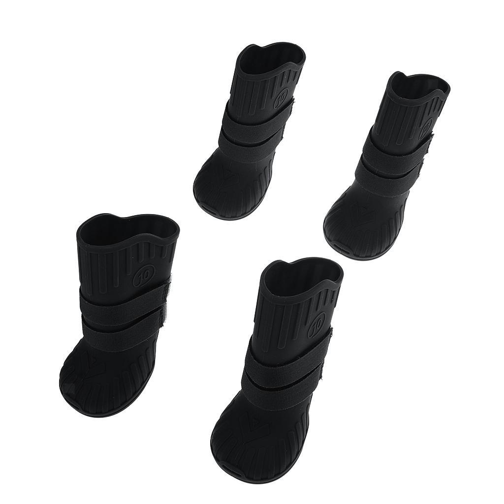 Hundeschuhe Wasserdicht Hunde Regenstiefel Schneeschuhe mit