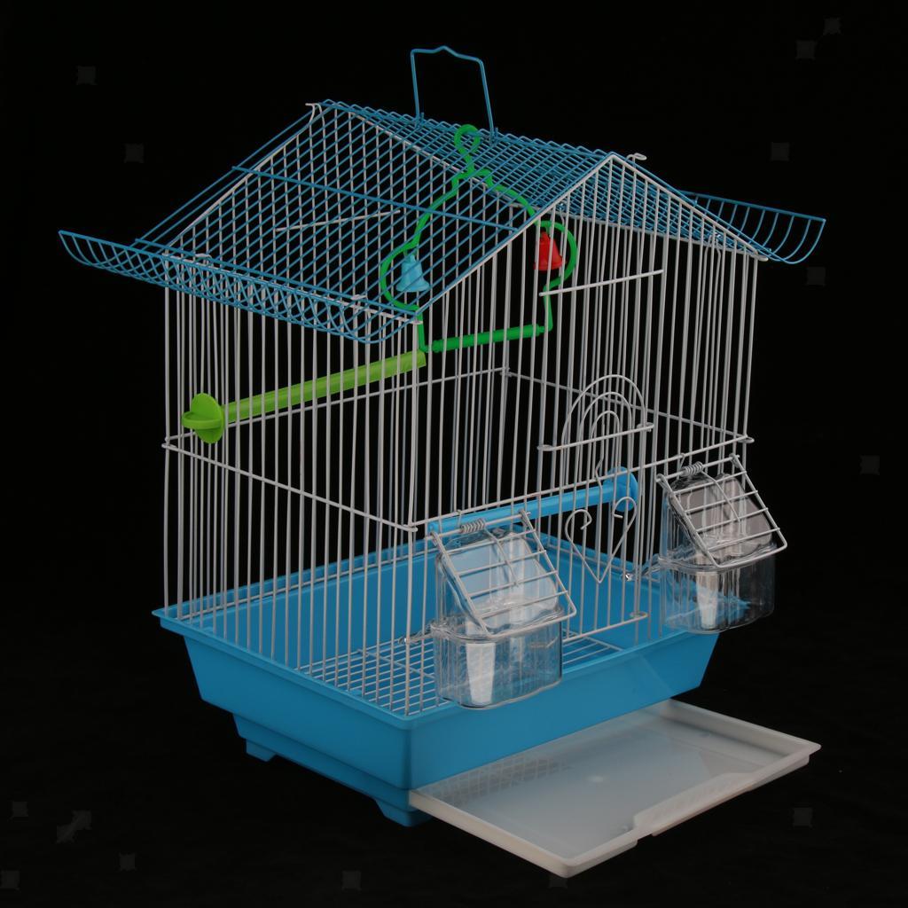 Small Bird Cage Parakeet Budgie Finch Canary Bird Cage