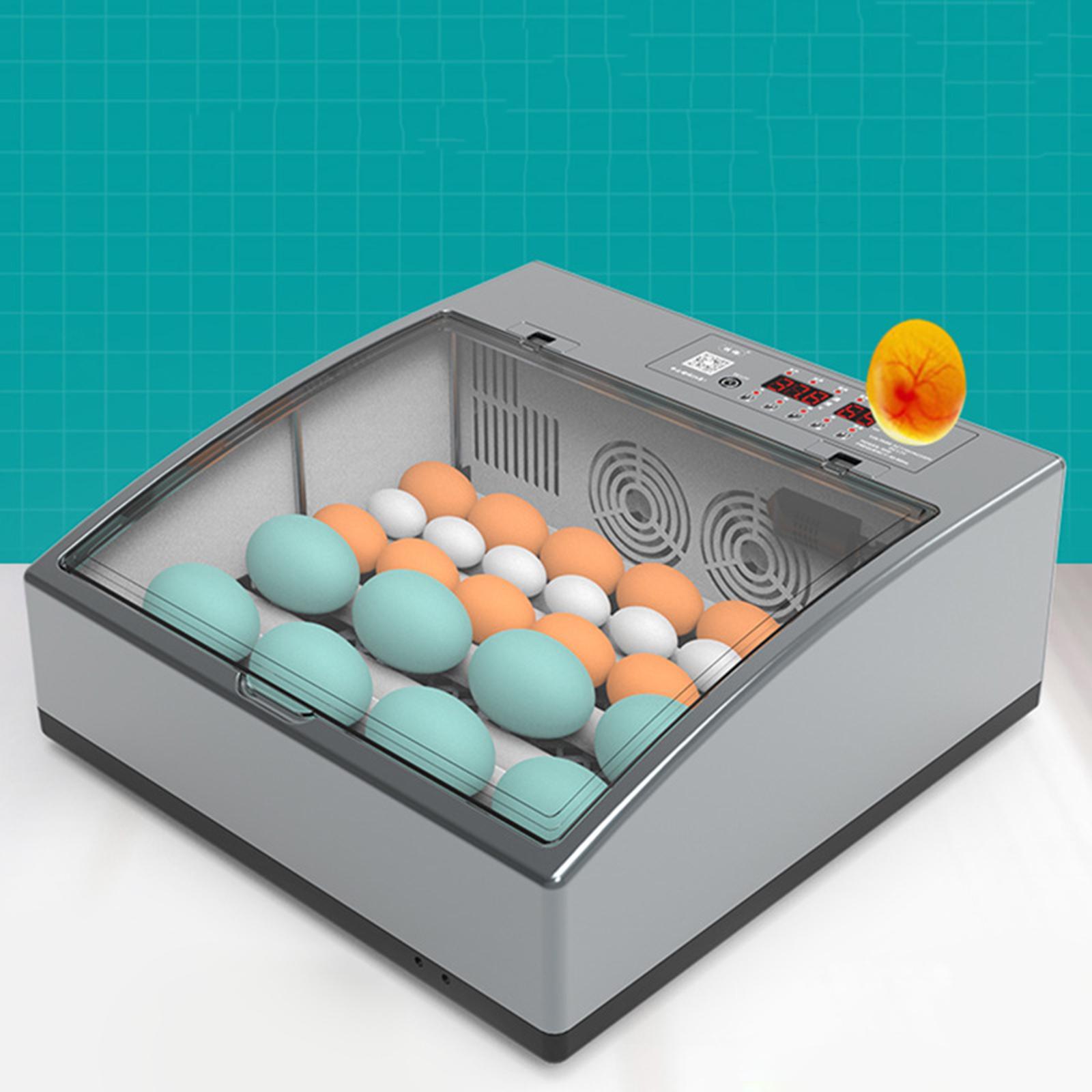 Egg Incubator Automatic Digital Led Turning Chicken Duck Eggs Poultry 220V