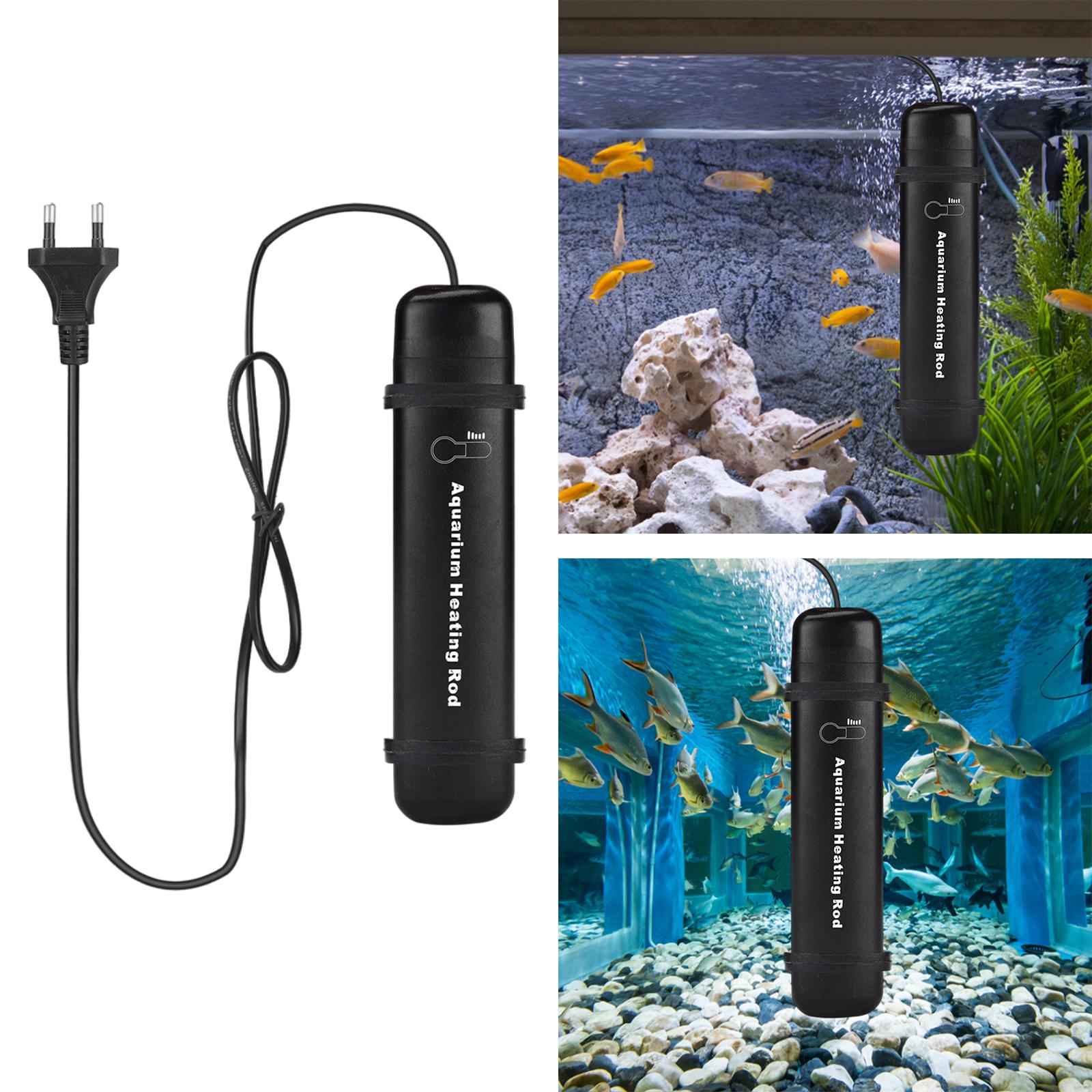 Small Aquarium Fish Tank Heater Temp Controller Fish Tank Heating Rod