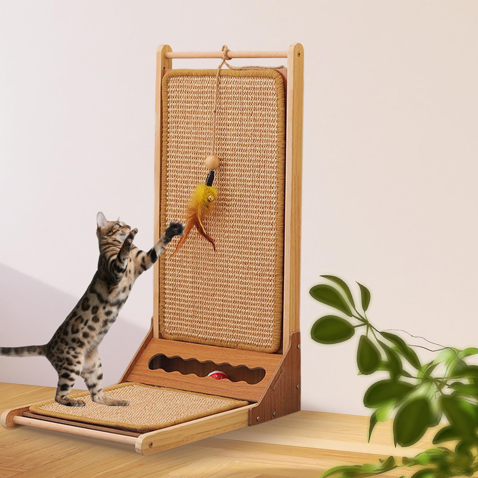 Vertical Cat Scratcher Cardboard Cat Scratching Post Cat Scratcher Mat