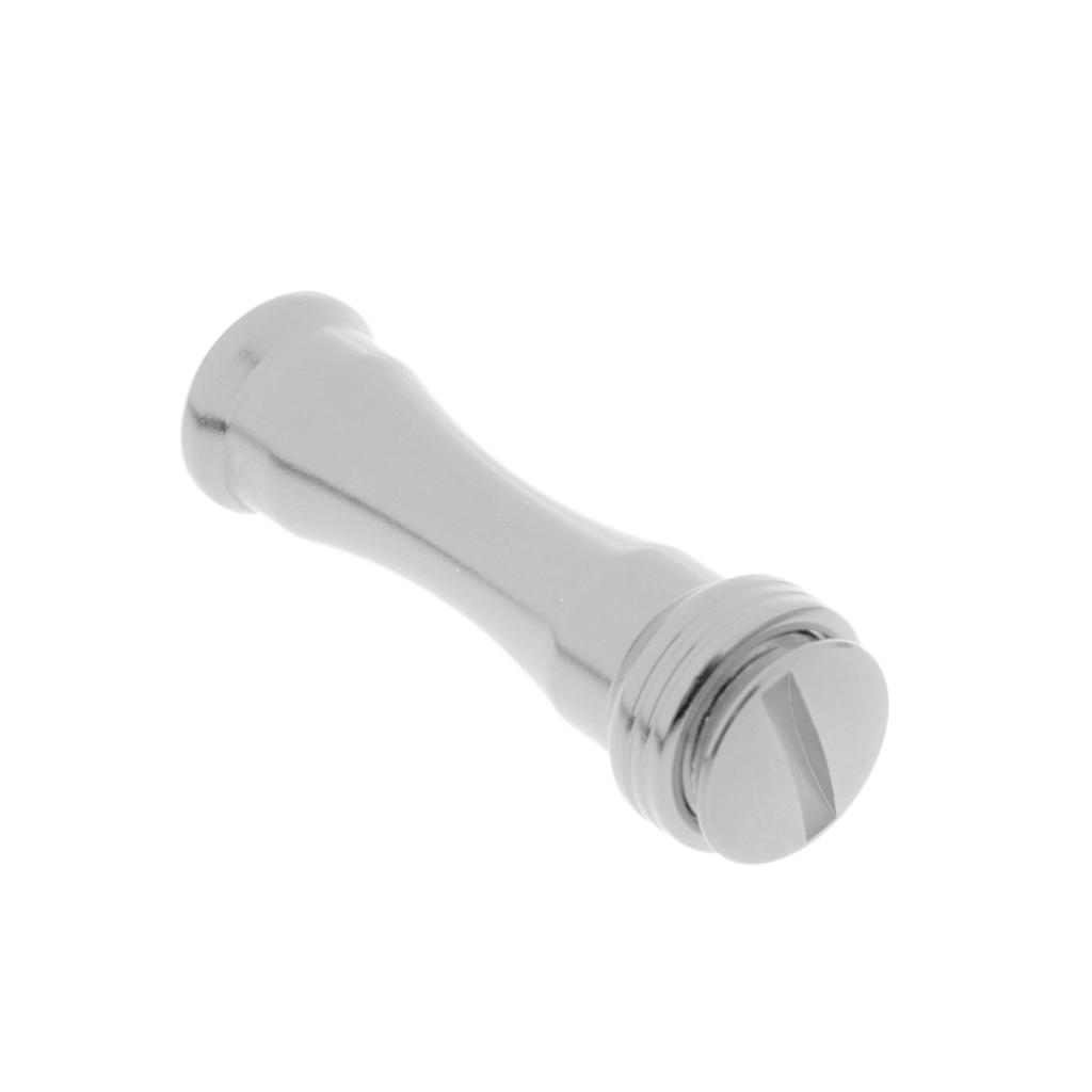 2xMetal Fishing Reel Handle Knob Low Profile Reel   Reel Knob Silver