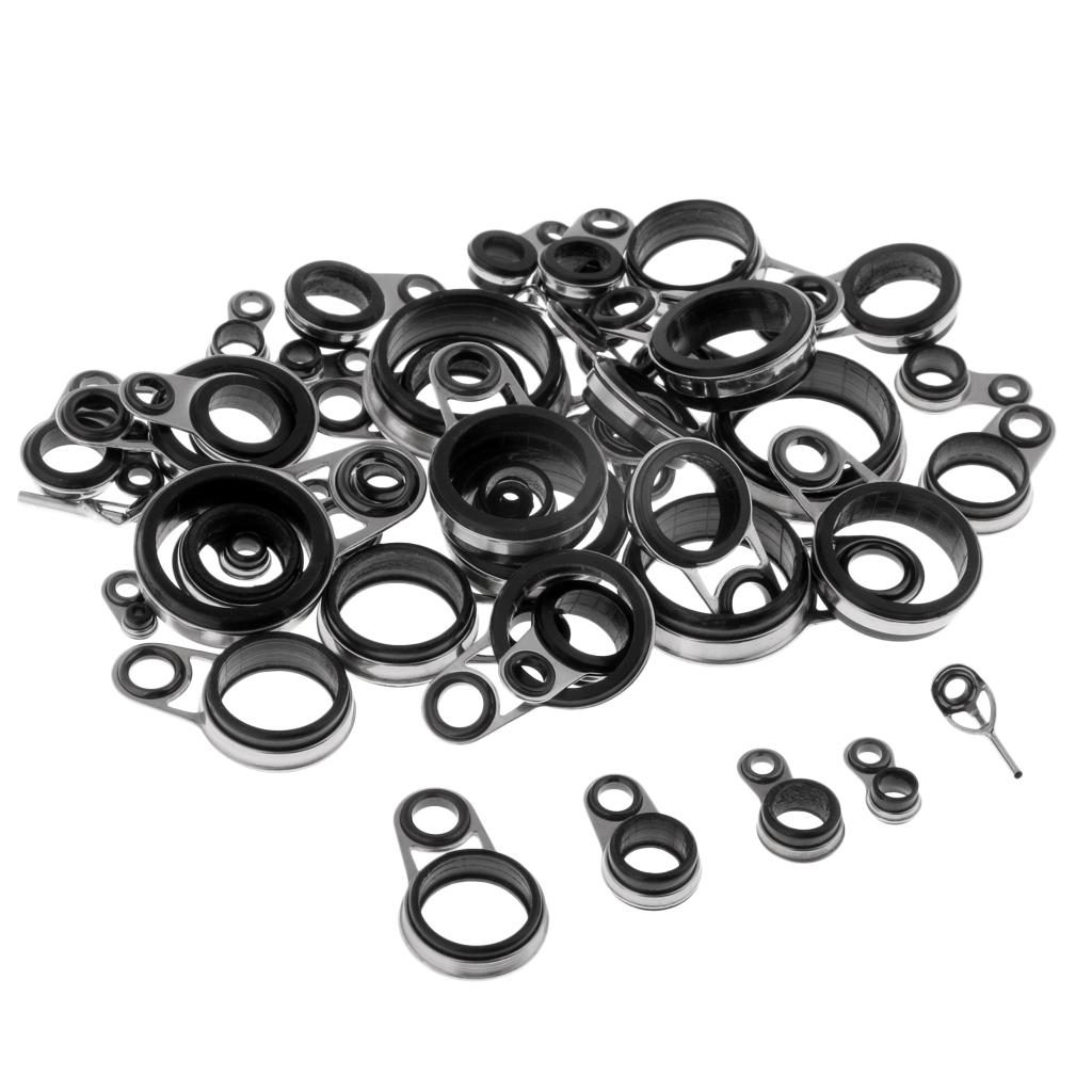 Fishing Rod Guides Top Ring Set