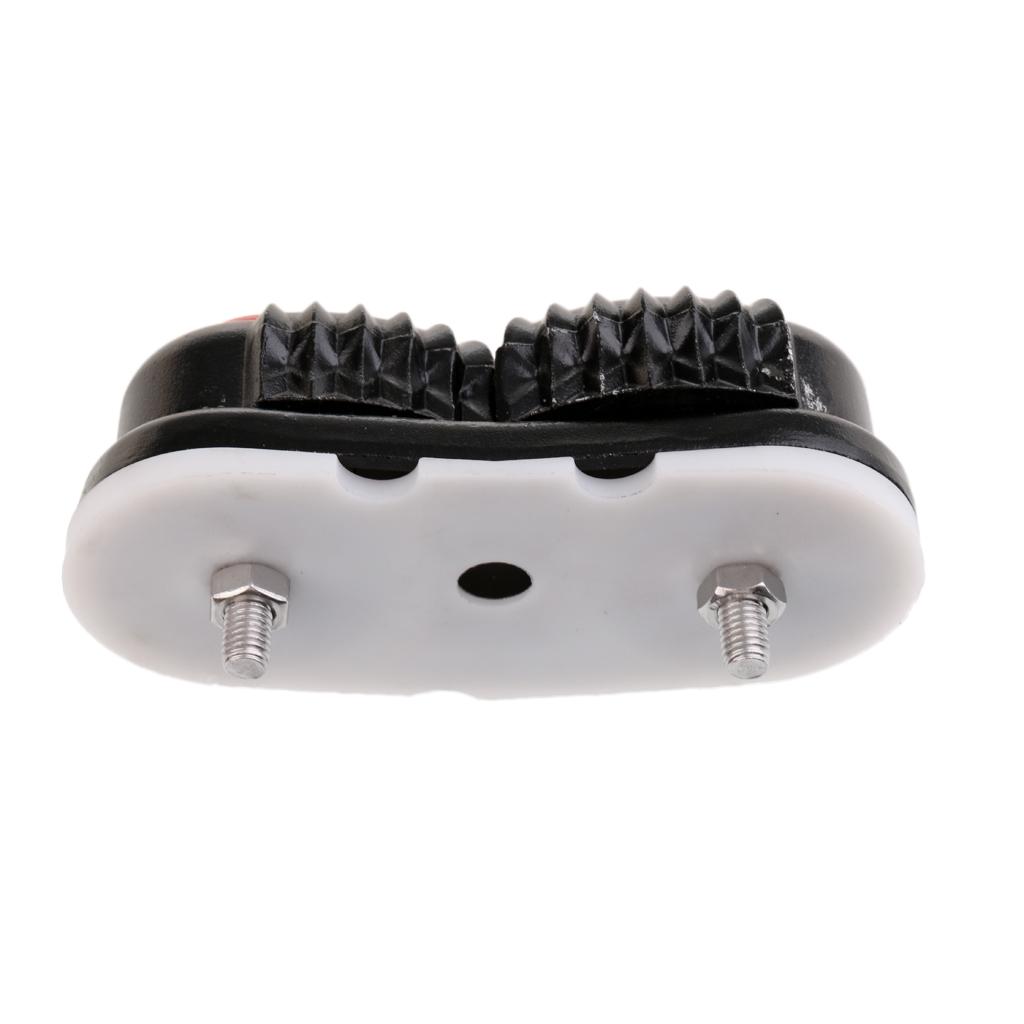 5pcs Plastic Boat Sailing Sailboat Ball Bearing Cam Cleat - Black