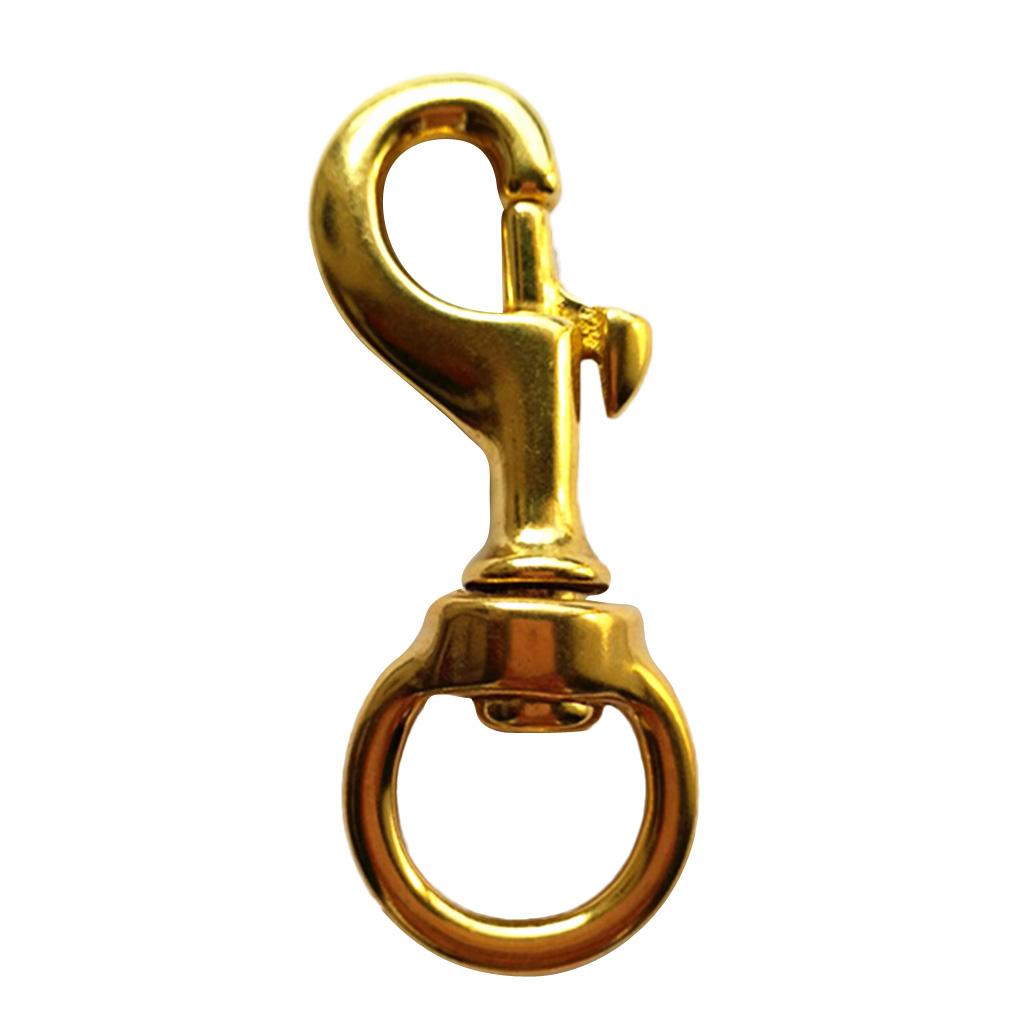 Brass Trigger Swivel Snap Hook