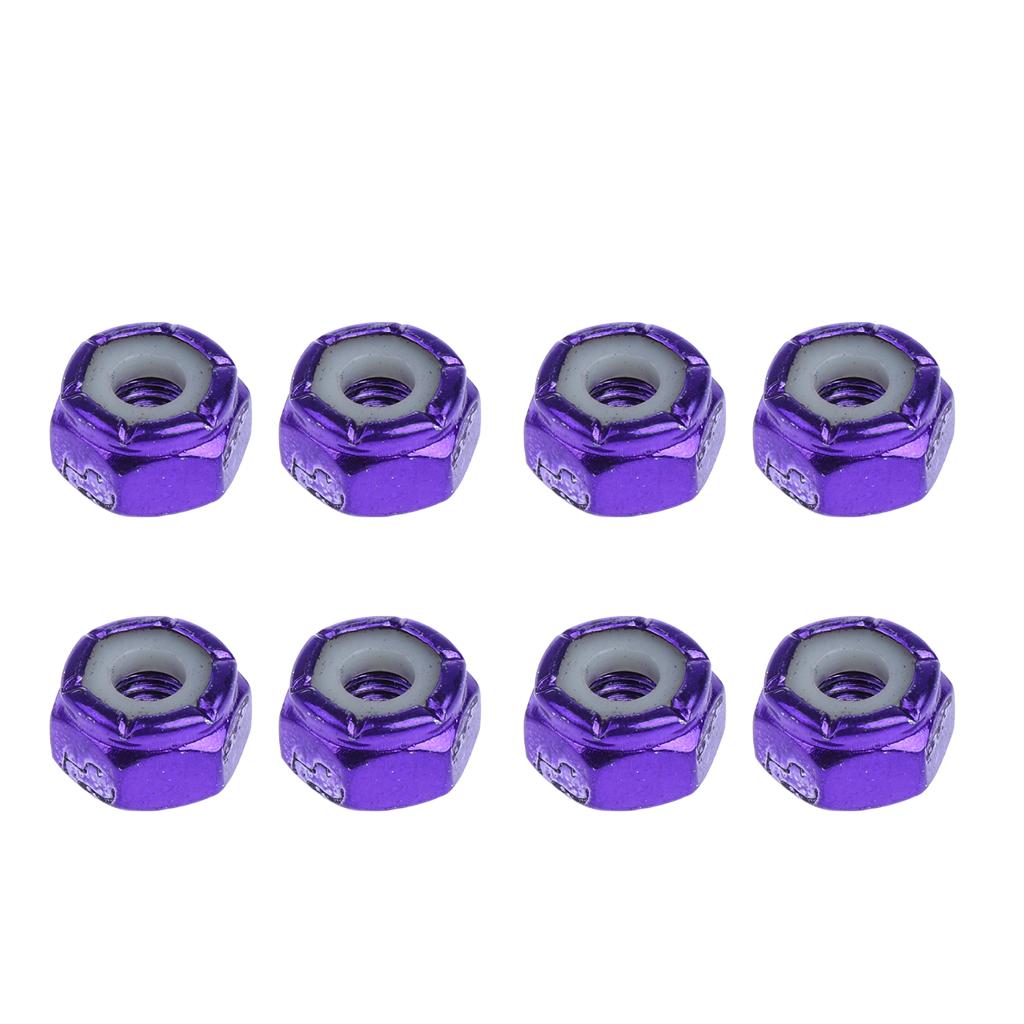 8pcs Brand New Replace Skateboard Truck Hardware Set Longboard Screws Bolts | eBay