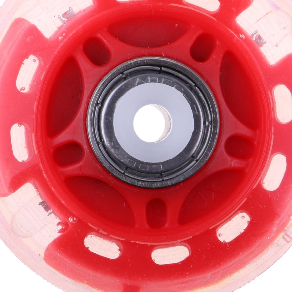 4 Pieces Outdoor Inline Roller Skates Skating Replacement PU Wheel 64mm eBay