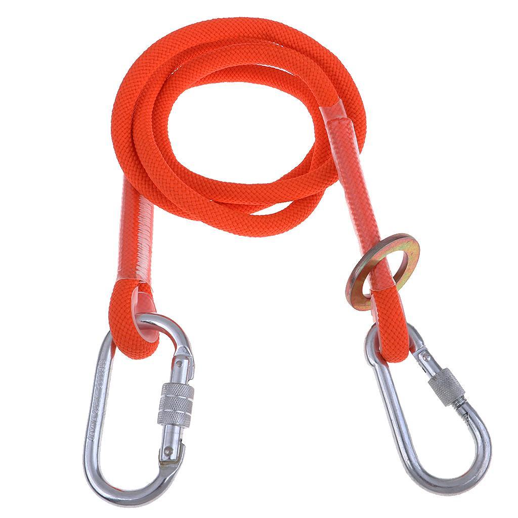 Rock Tree Climbing Sling Fall Protection Belt Harness Lanyard Safety Rope