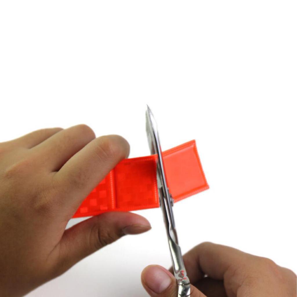 Outdoor Sports Reflective Wristband Armband Leg Strap Fluorescent yellow