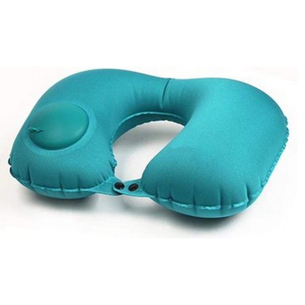 Inflatable Neck Head Pillow U Shape Support Headrest for Camping | eBay