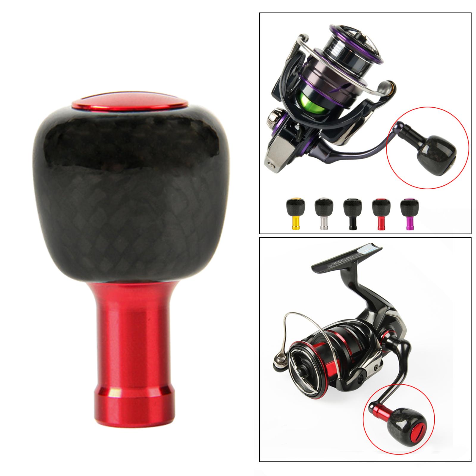 Baitcasting Fishing Reel Handle Knob for Fugeo Steez Direct 26mm Red