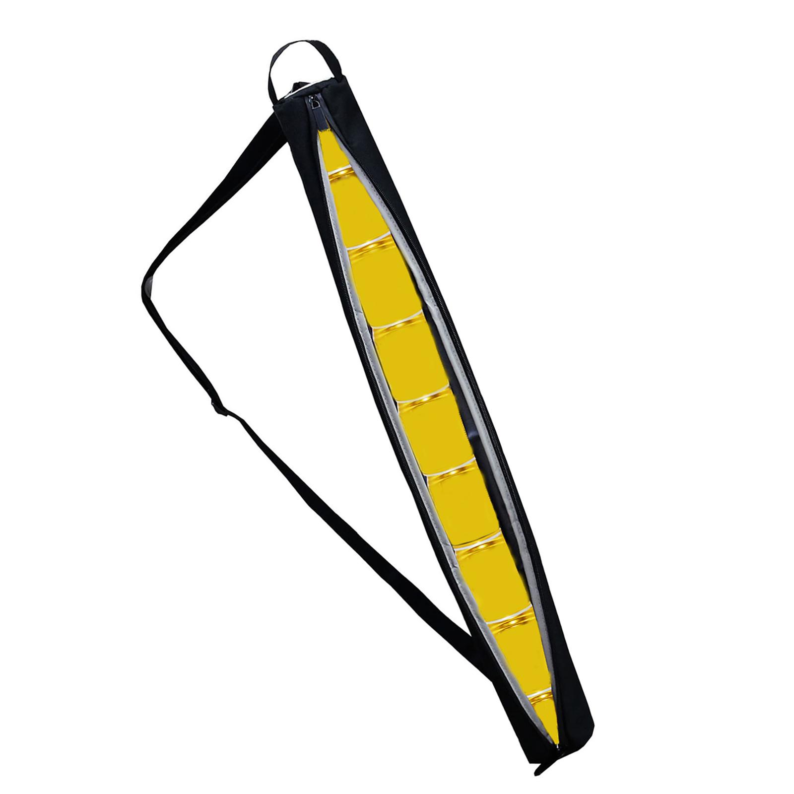 Compact Travel Cooler Bag Camping Drink Insulated Bag Picnic Freezer Pack 82x6cm