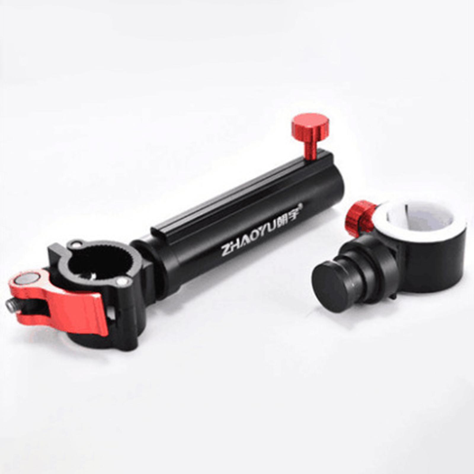 Fishing Chair Umbrella Bracket Universal 360 Degree Rotation for Traveling Black