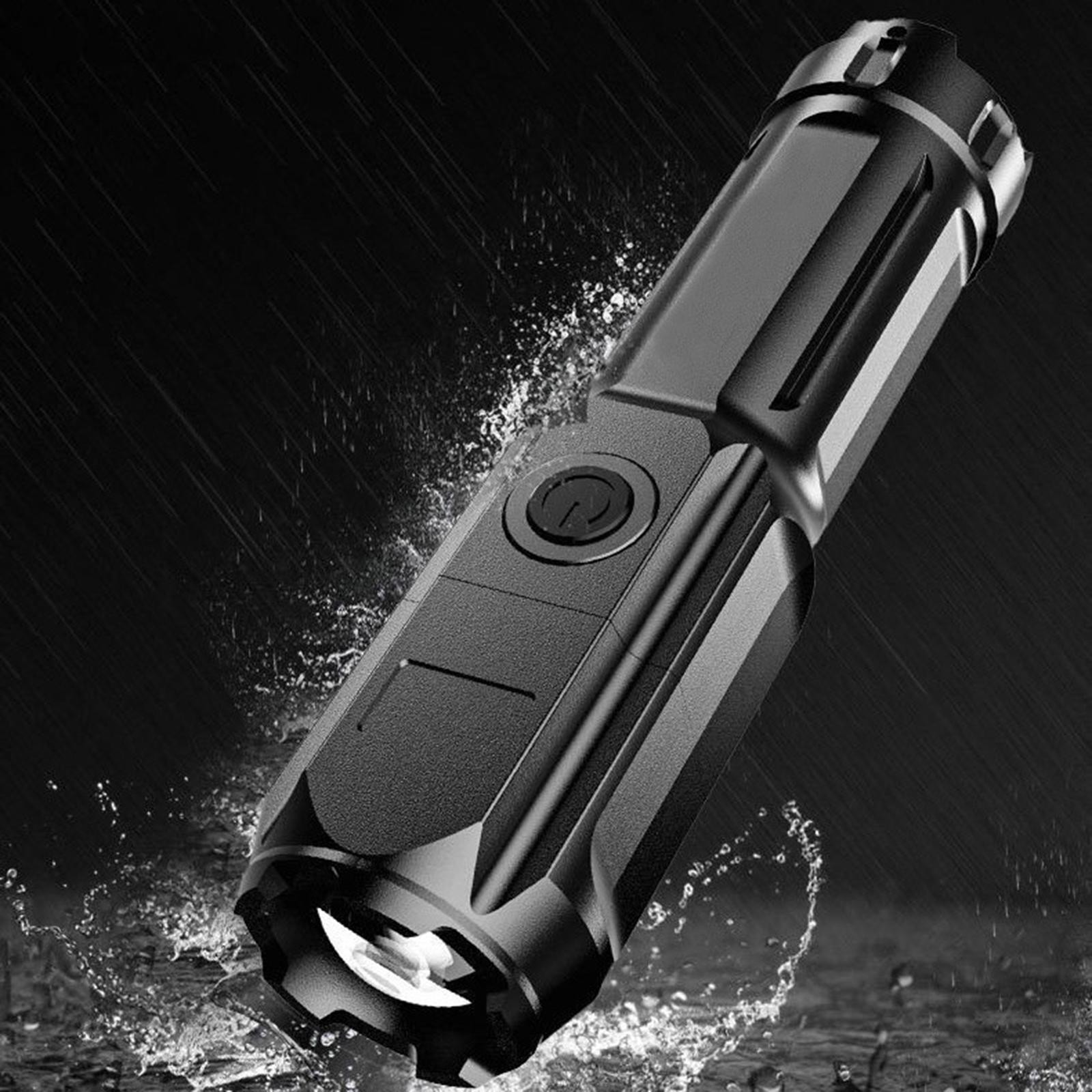 Flashlight Rechargeable Waterproof Camping bright 