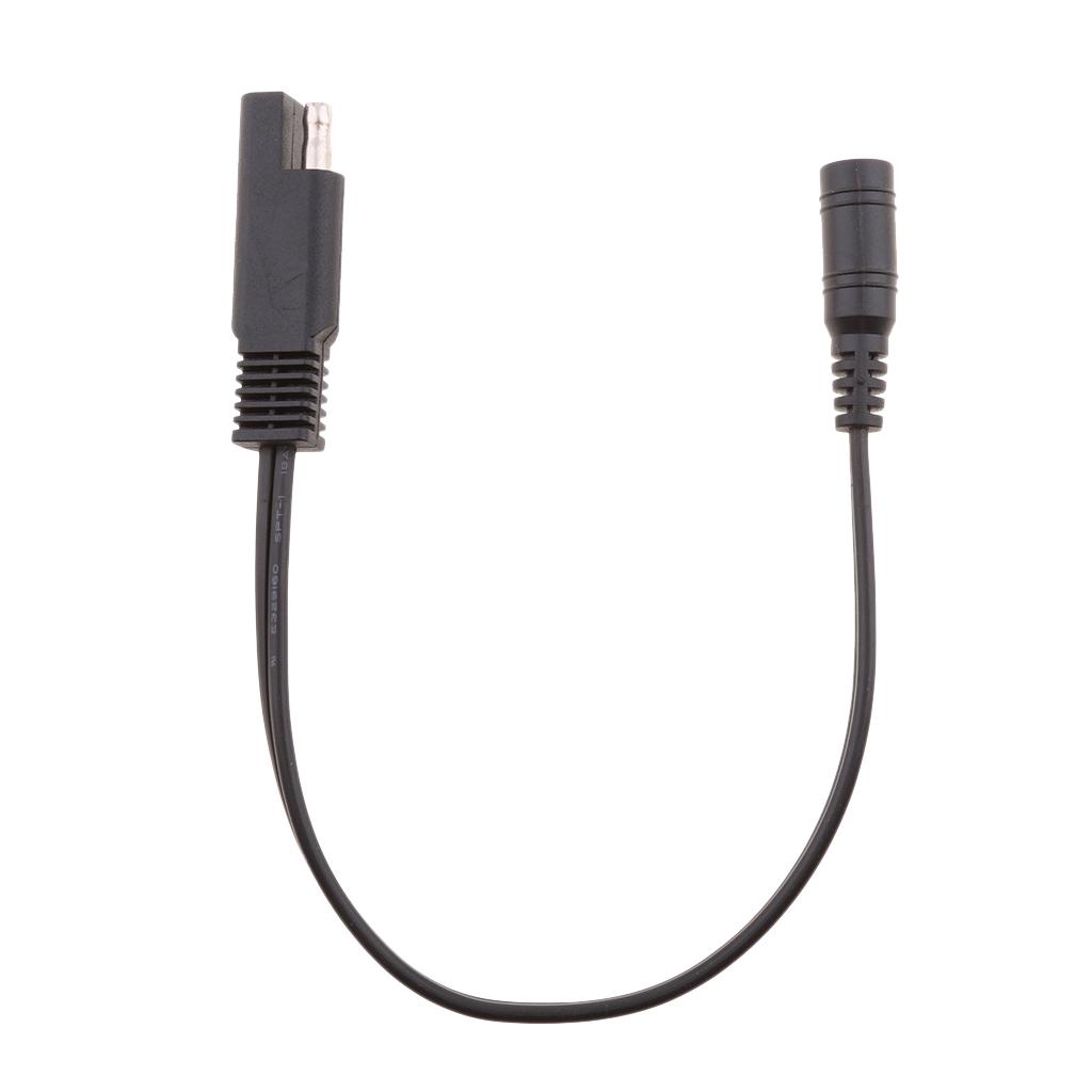 10in SAE Connection to DC Coax Female Jack Motorcycle Heat