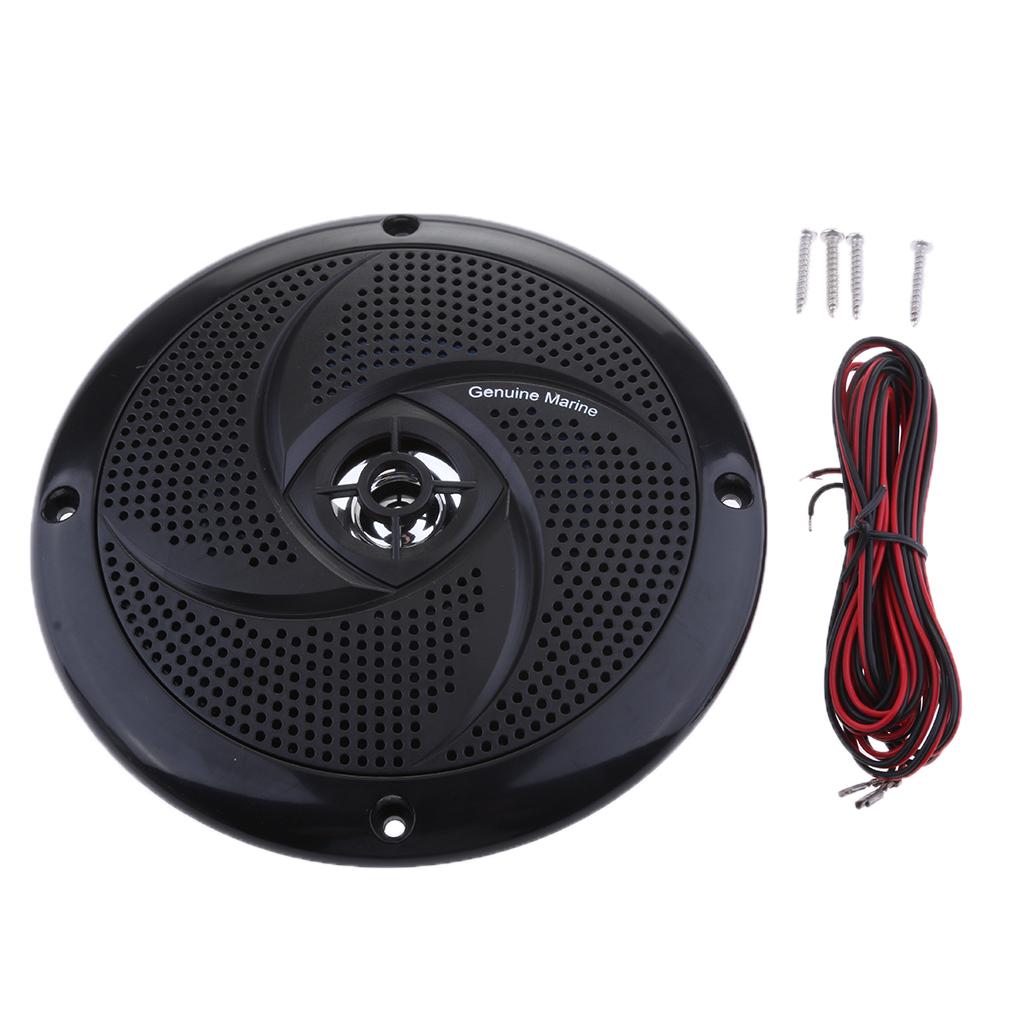 Boat Marine Waterproof Speaker Sound Auto Modified Horn Round Flush Fitting