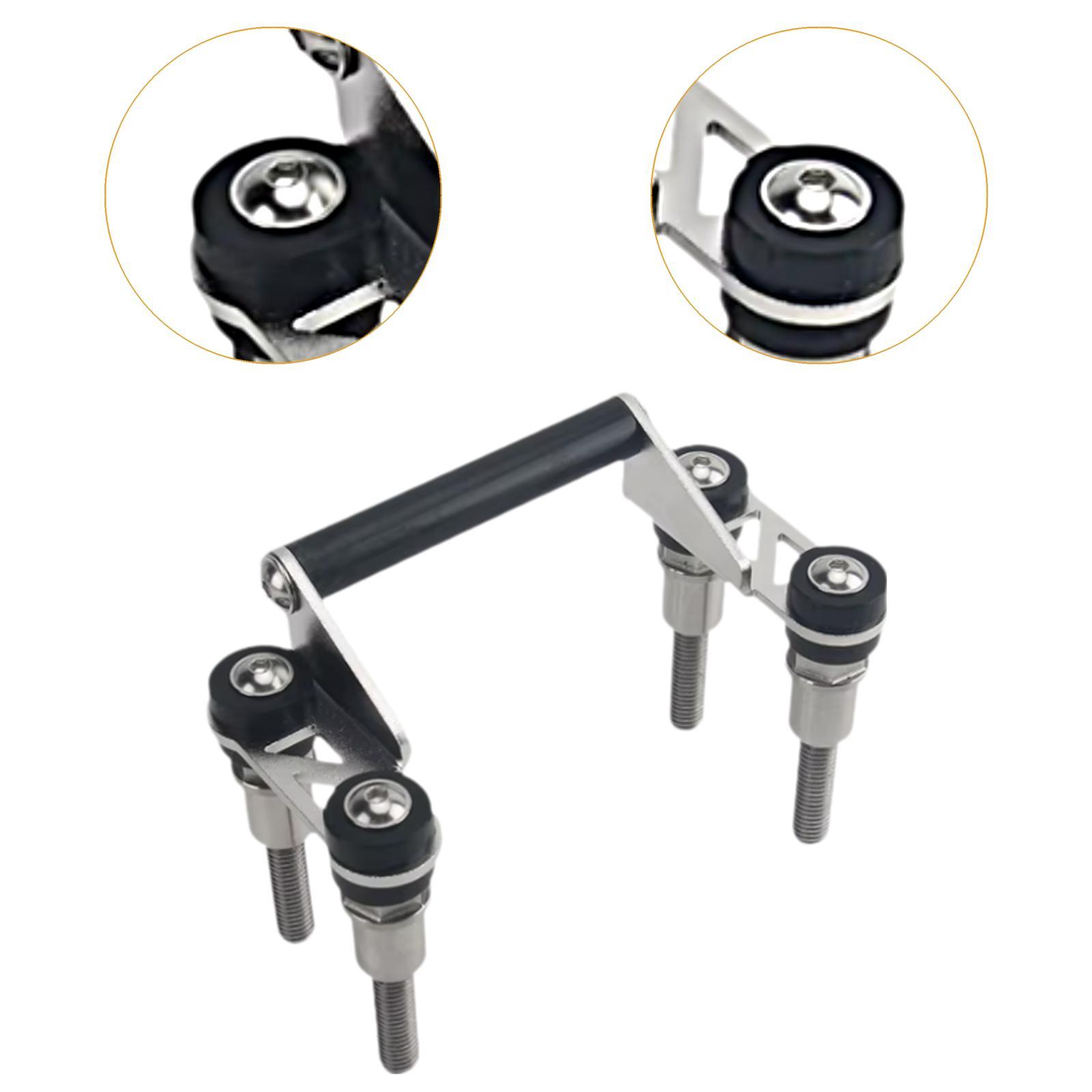 Phone Mount Lightweight Quick Install Versatile Practical Phone Mount Holder Silver