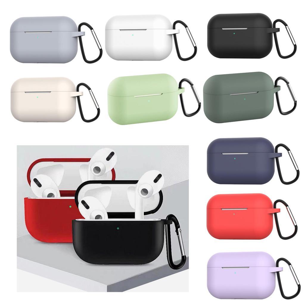 4x Silicone Protective Case Cover For AirPods Pro Earphone White