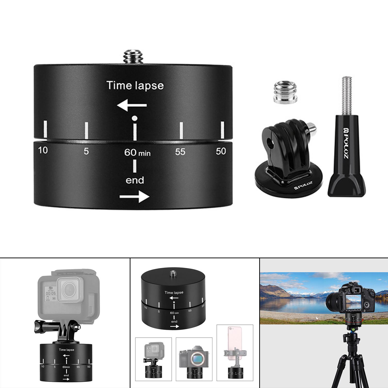 Time Lapse Stabilizer 360-Degree Aluminum for DJI Action Accessory Filming
