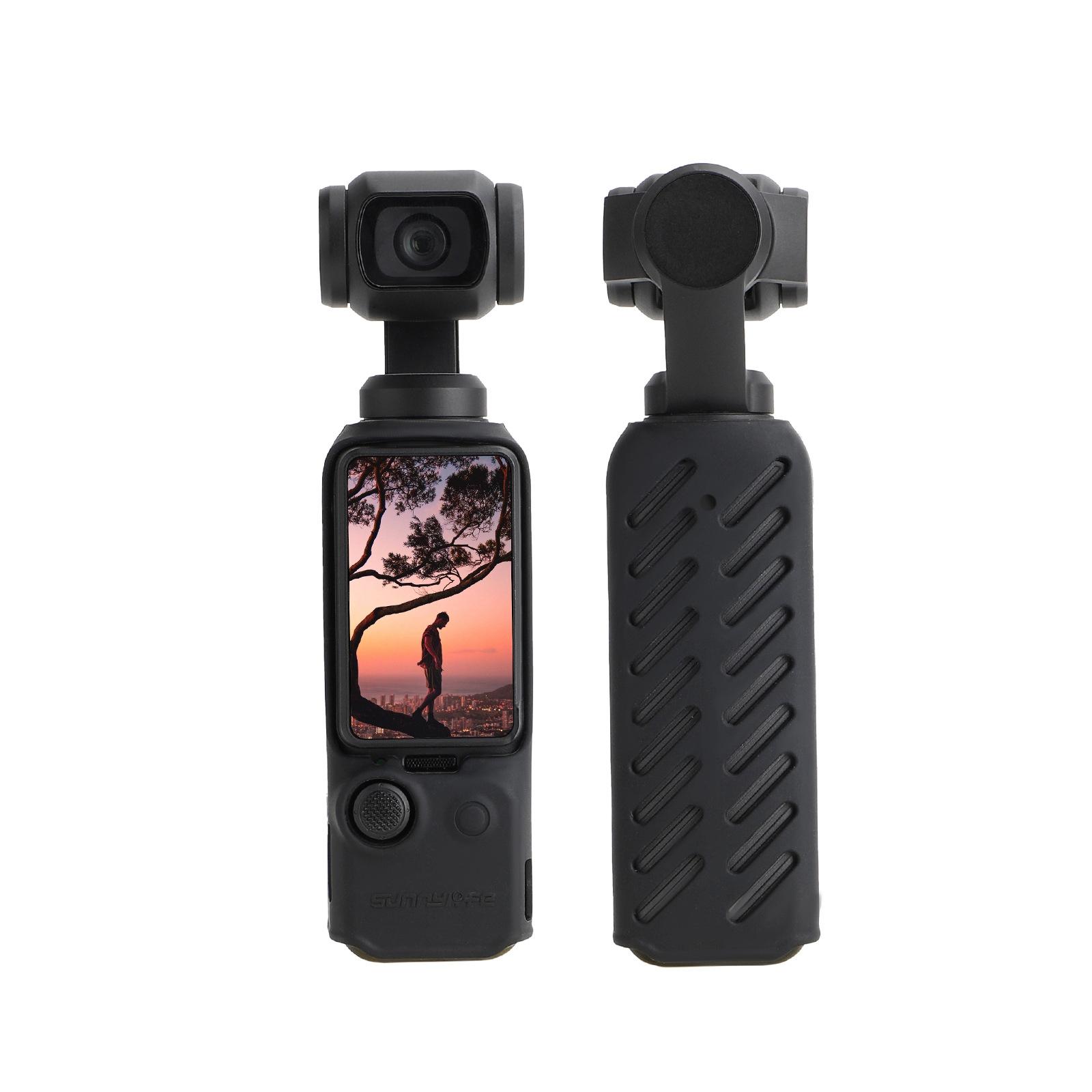 Camera Shell Protective Case Non Slip Replaces Gimbal Camera Protective Case Red