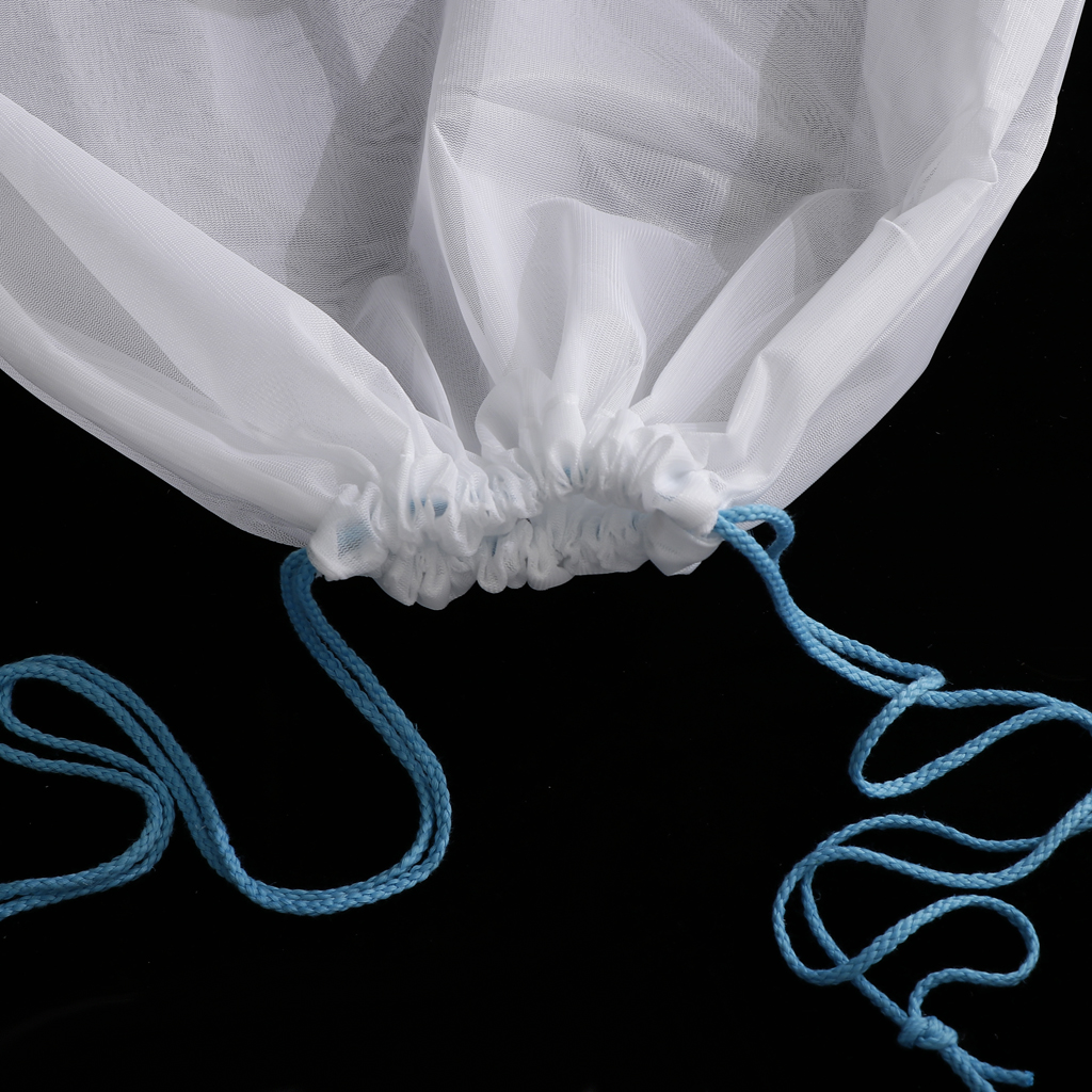 Hanging Laundry Storage Basket Drawstring Pouch Bag Clothes Holder Set B