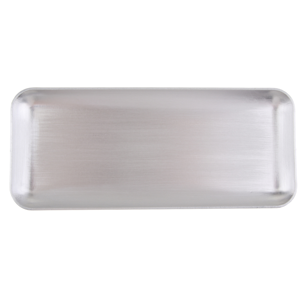 Aluminum Silver tray for candy dessert plate tools Industrial style Small