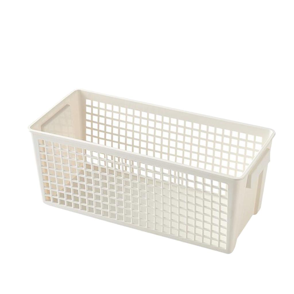 Multifunctional Plastic Storage Basket Hollow Storage Bins Small