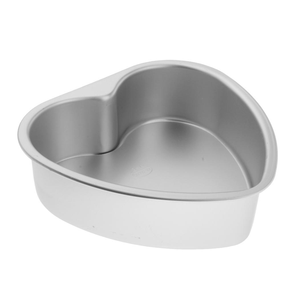 NonStick Springform Cake Tin Removable Bottom Heart Cake Mold Bakeware 8inch