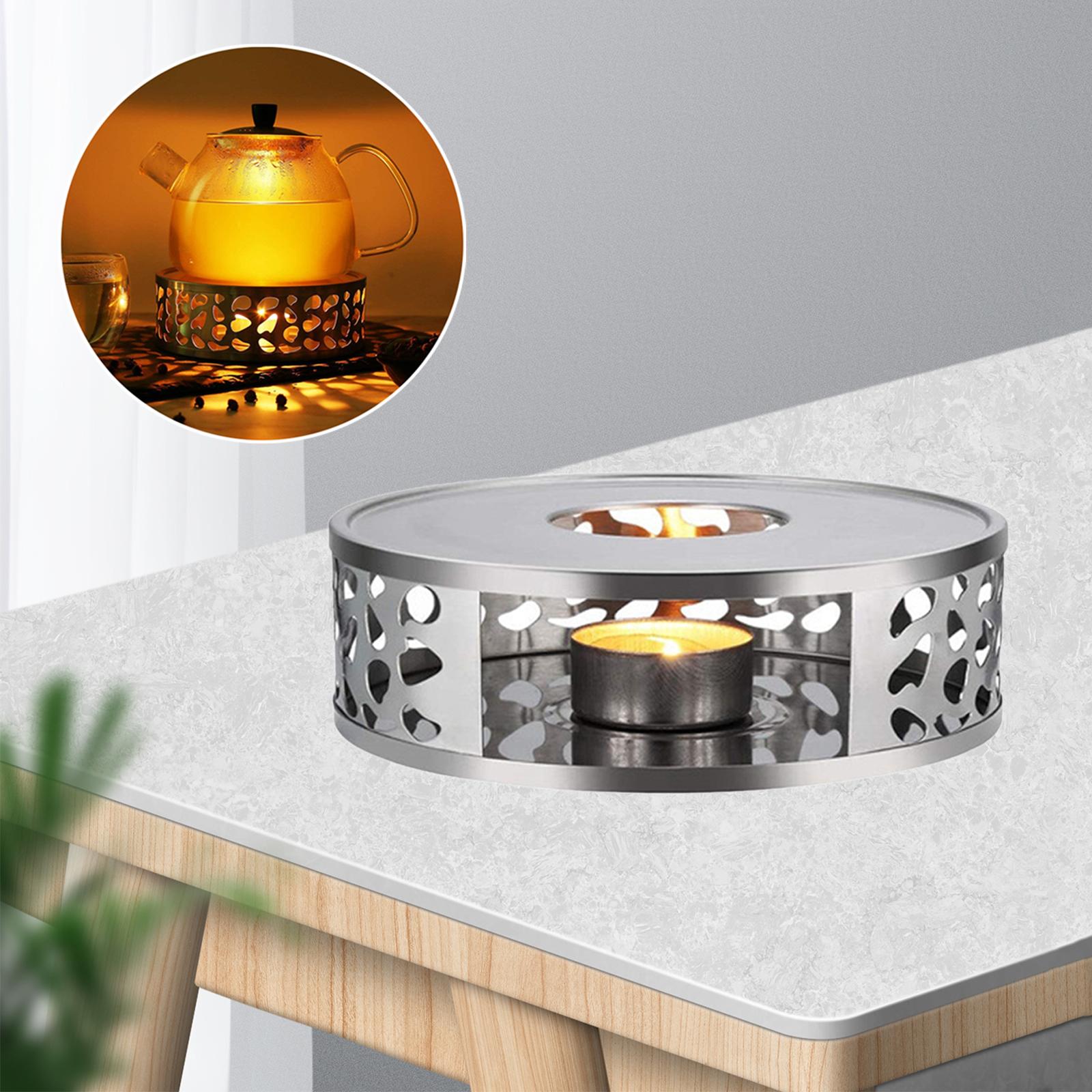 Candle Heating Base Coffee Water Tea Heat-Resisting Candle Teapot Warmer