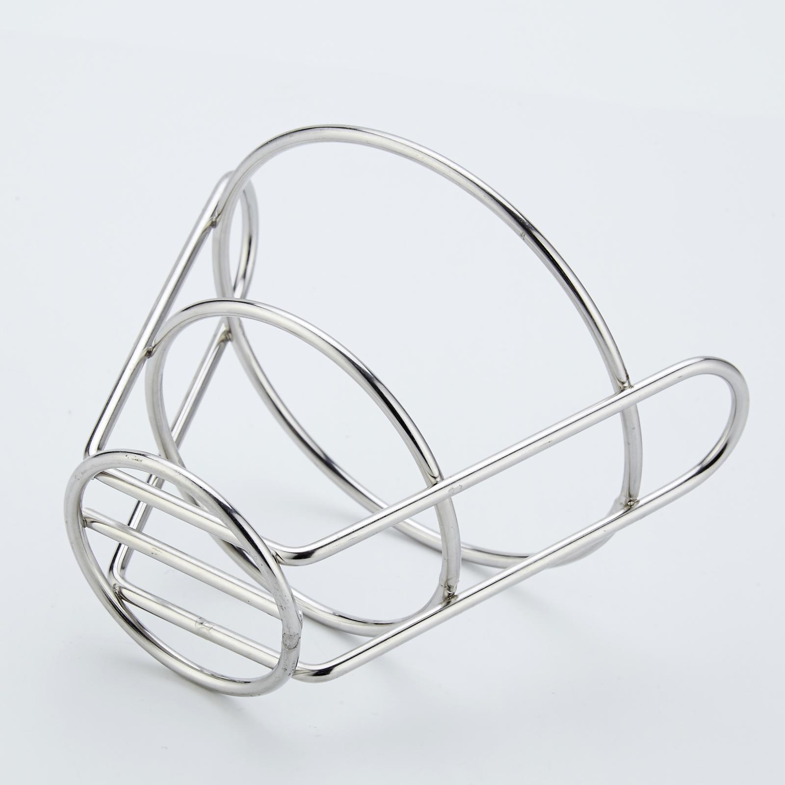 Tools Stainless Steel Frying Fried Basket Dumplings Kitchen Oil Leak Silver Round