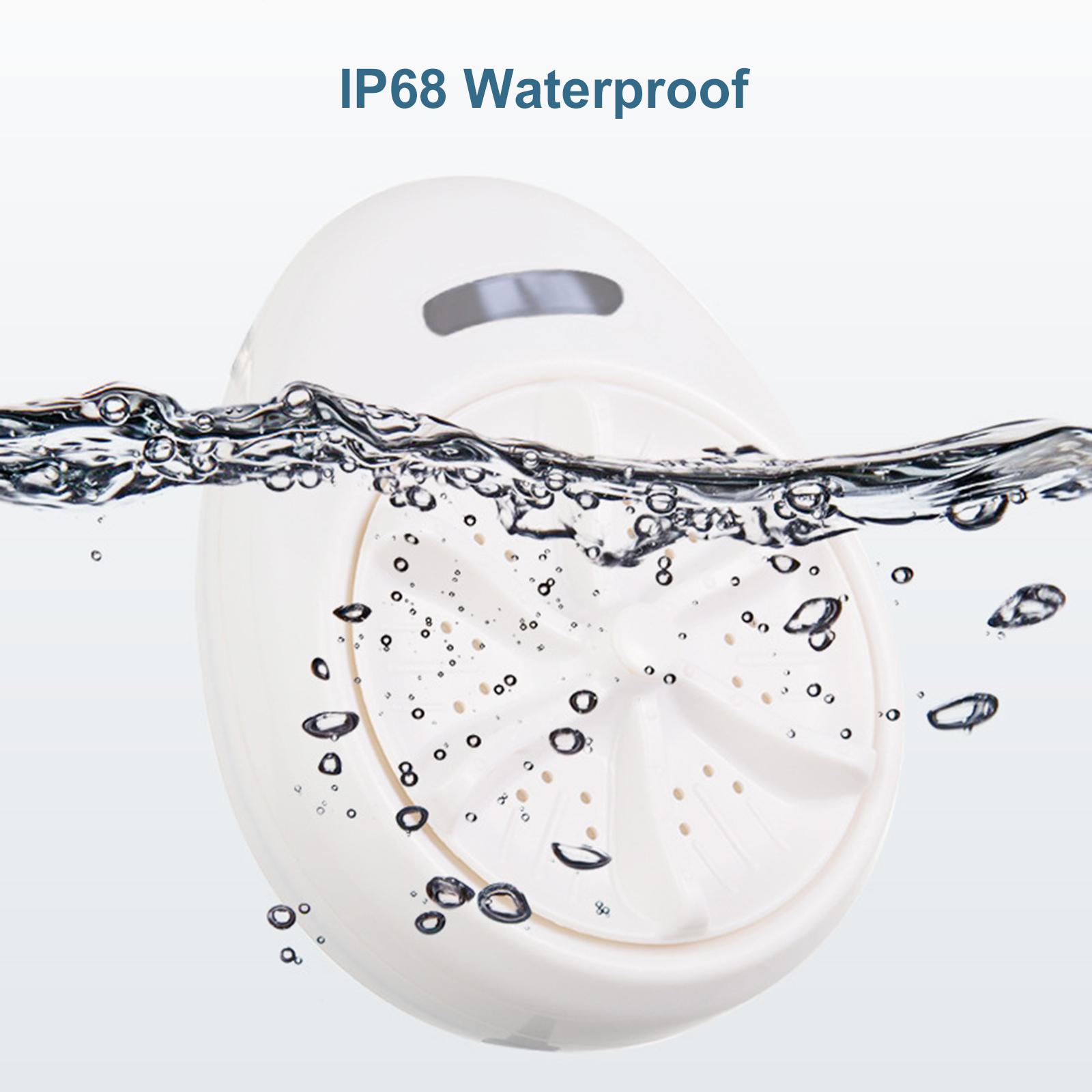 Mini Personal Laundry Machine Washing Machine US 110 V Travel Home -White