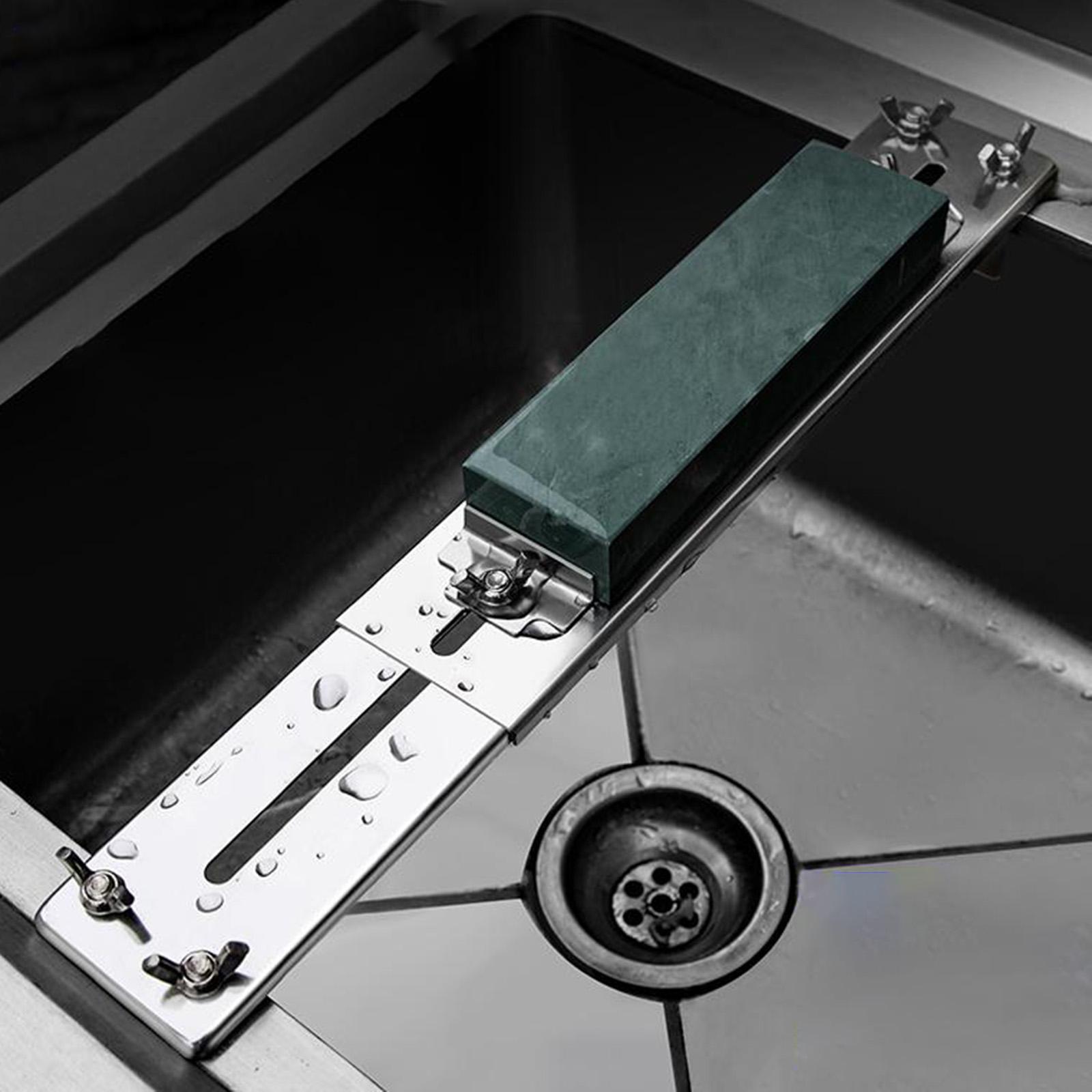 Sharpener Sharpening Stone Holder Whetstone Hand Tools for Kitchen Sink Home