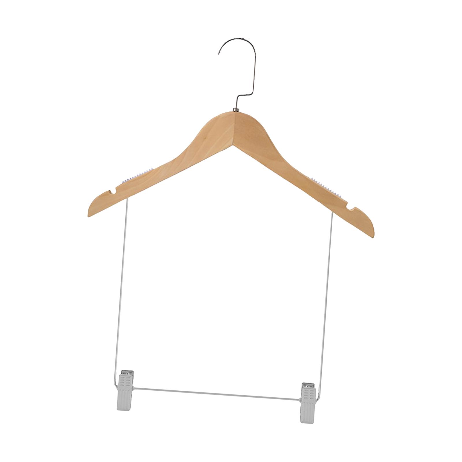 Suit Hangers With Clips