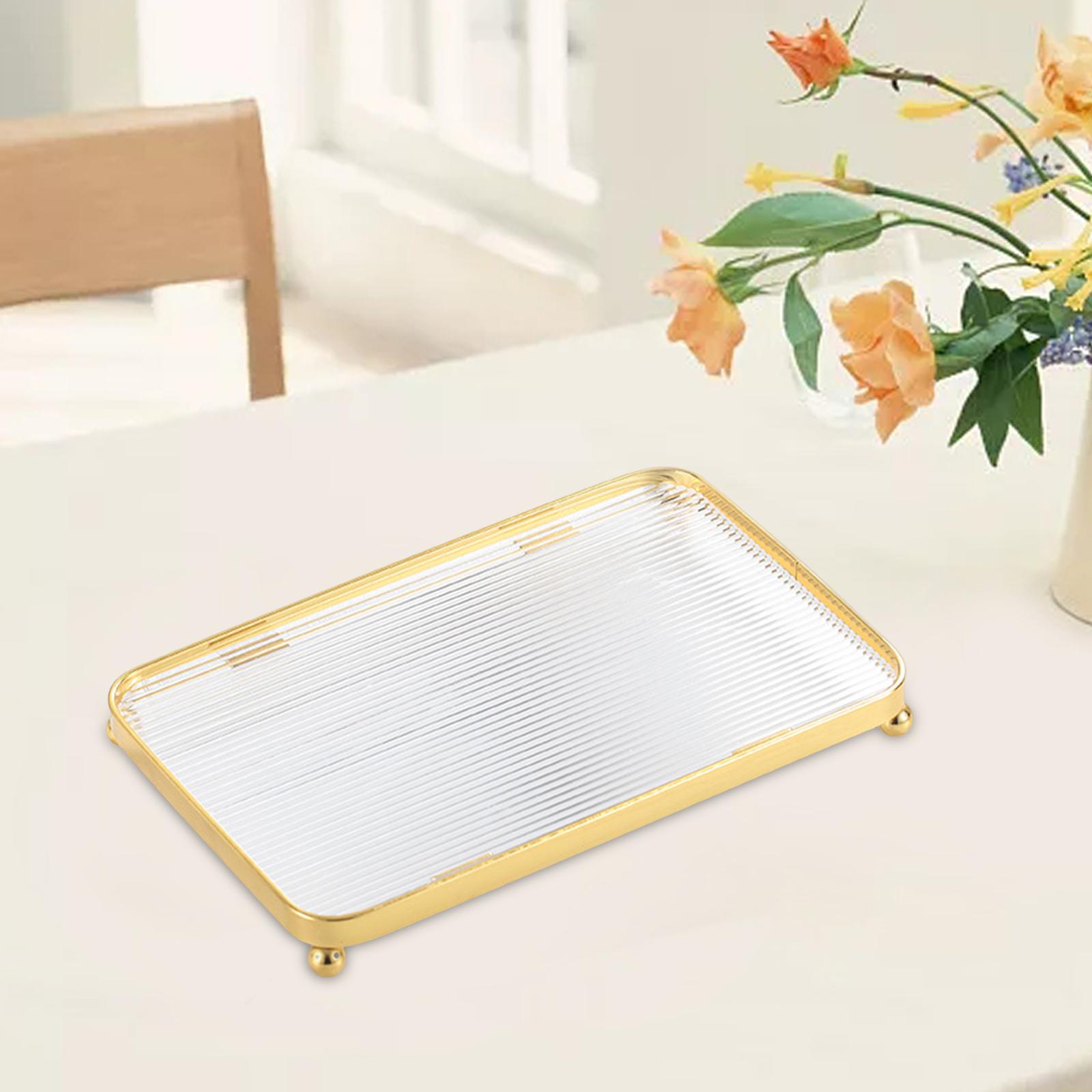 snack Rectangular Serving Plate for Bread Fruit Serving Platter