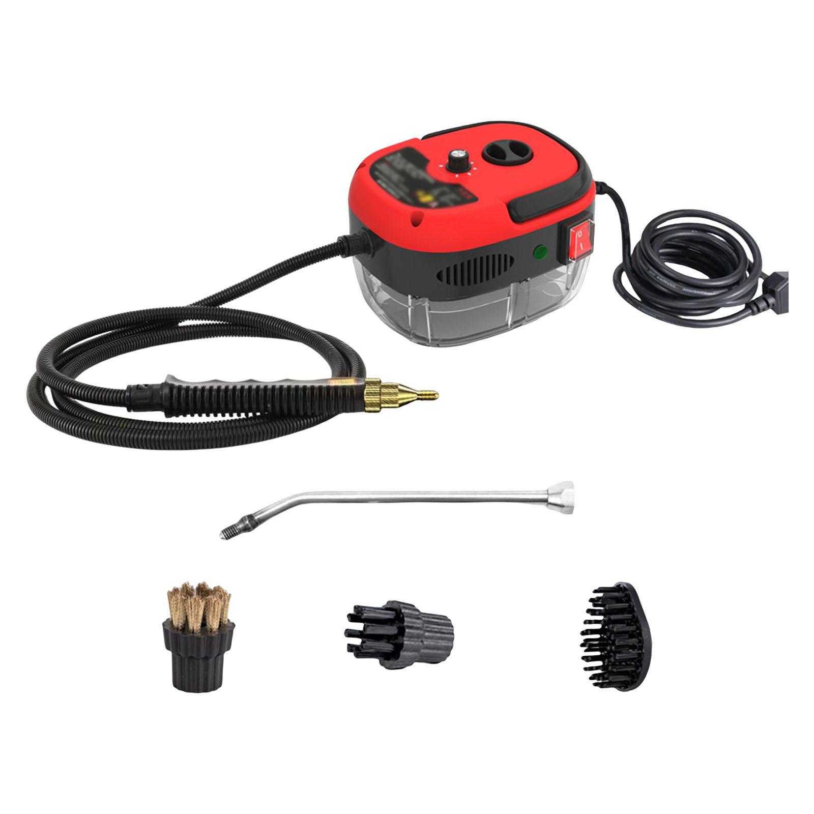 High Temperature Steam Cleaner Toilet Portable Tile Kitchens Washing Machine red