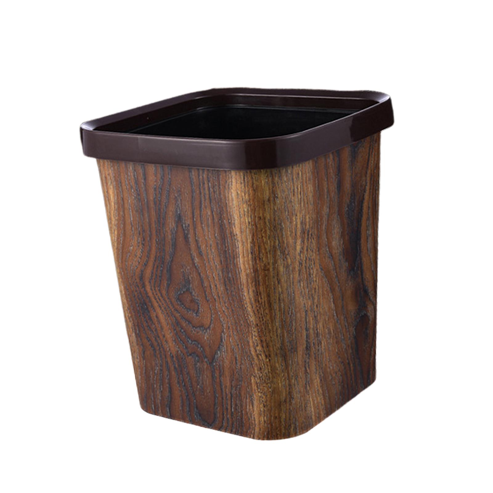 Wastebasket Dustbin Large Garbage Bin for Washroom Dorms