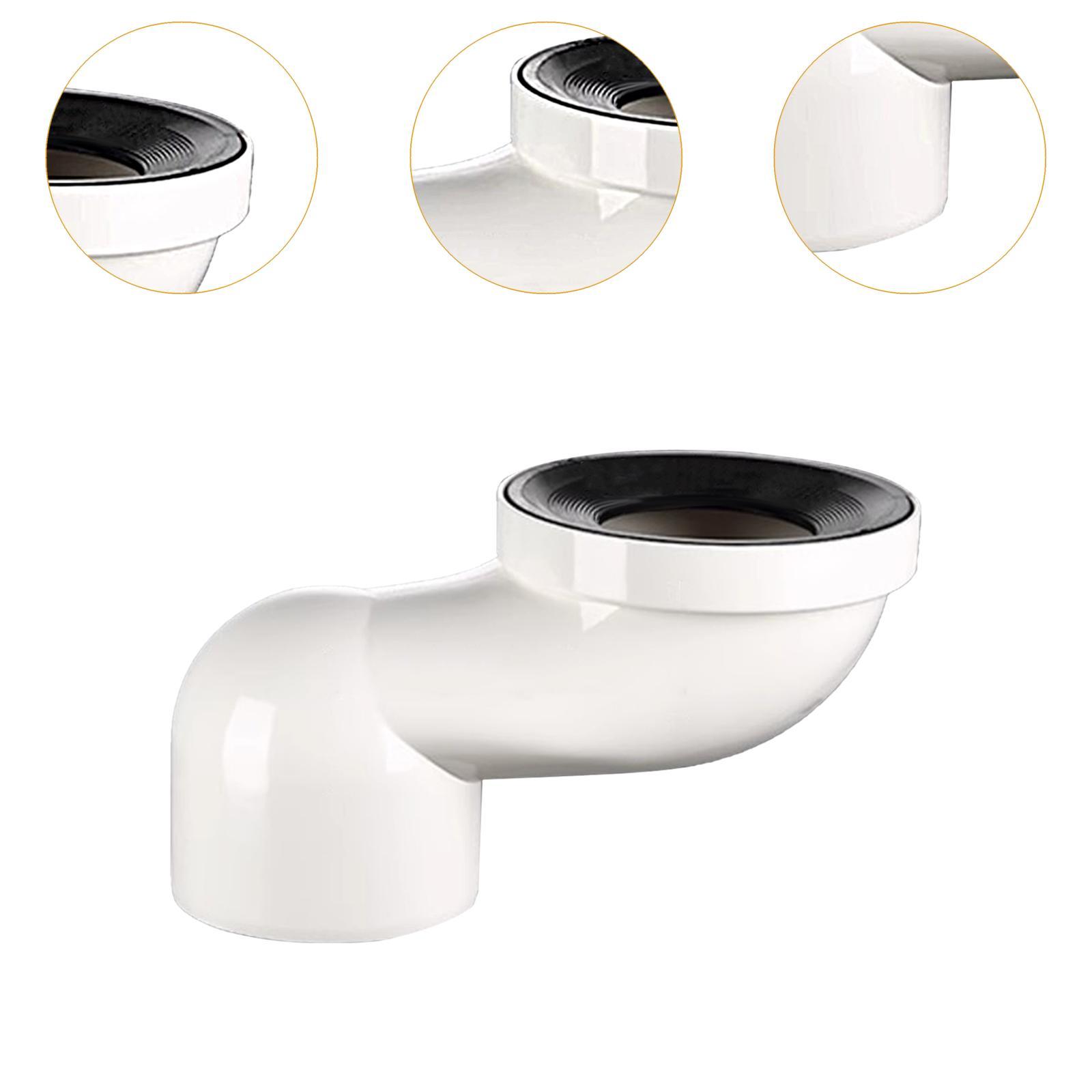 Toilet Shifter Bathroom Sink Repairing Expanded Hose Plumbing Pipe white 12.5cm