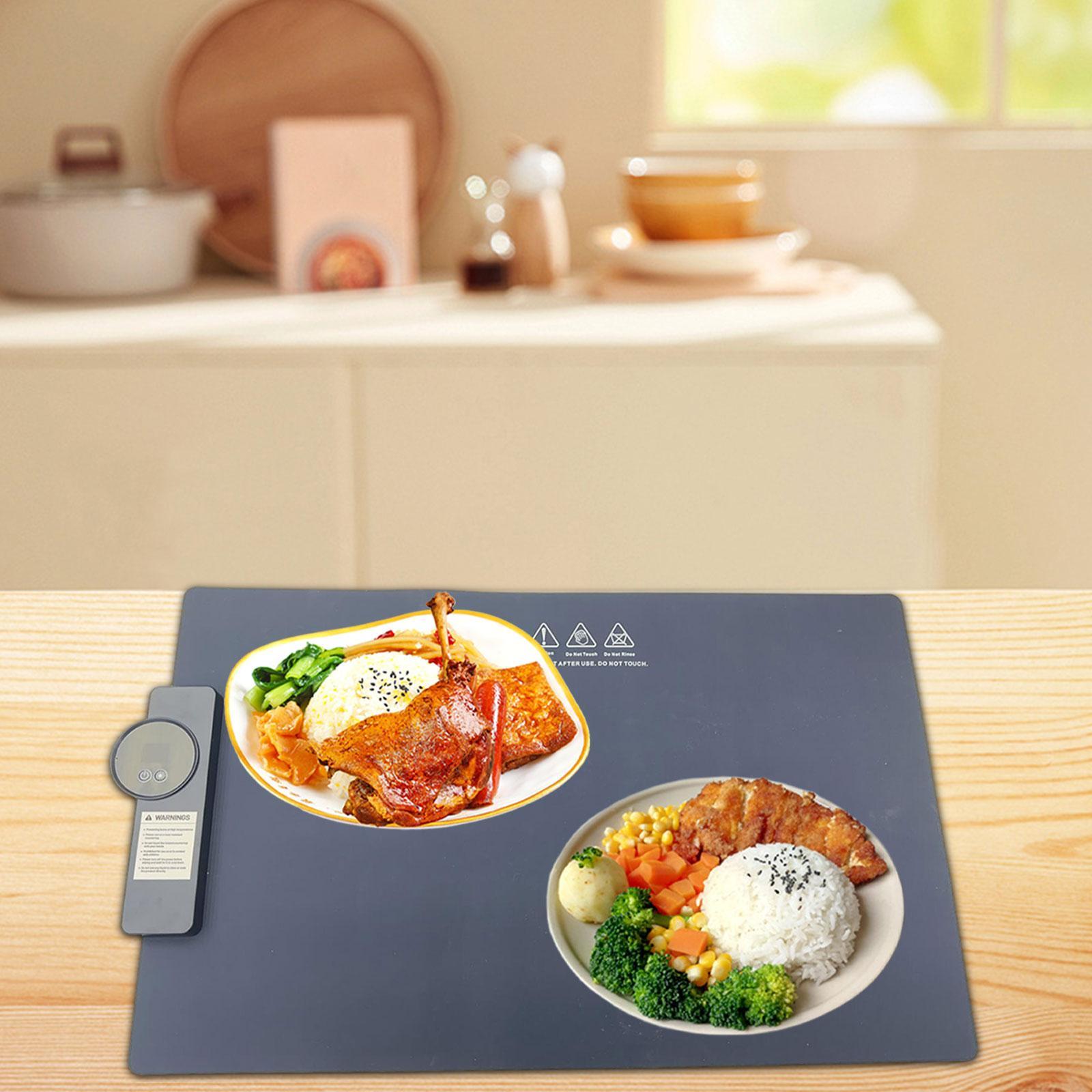 Electric Warming Tray Portable Multifunctional for Buffets Home Housewarming blue